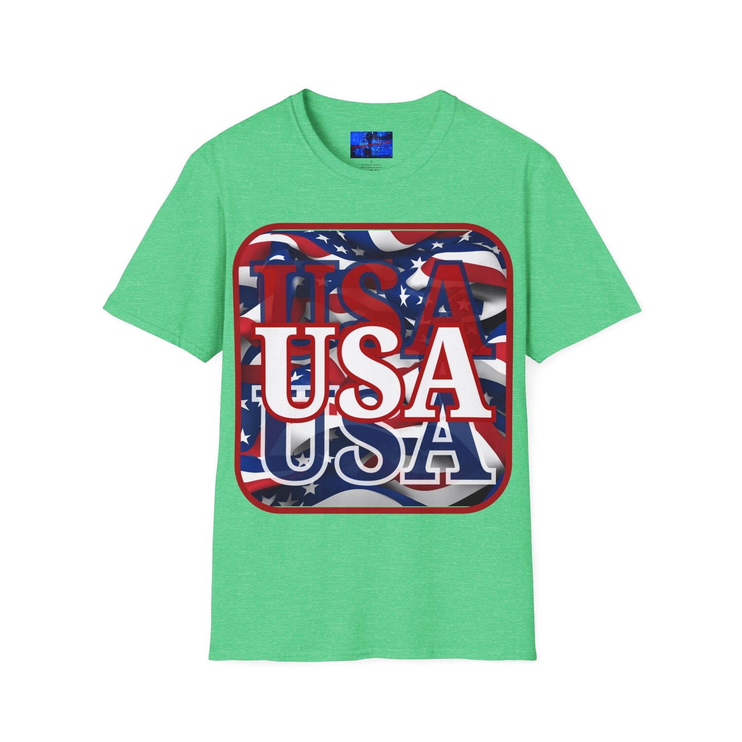 Red WHITE and Blue USA Patriot DKcolors Unisex T-Shirt by cypherpunkgear – cypherpunkgear.com | Cypherpunk Merch