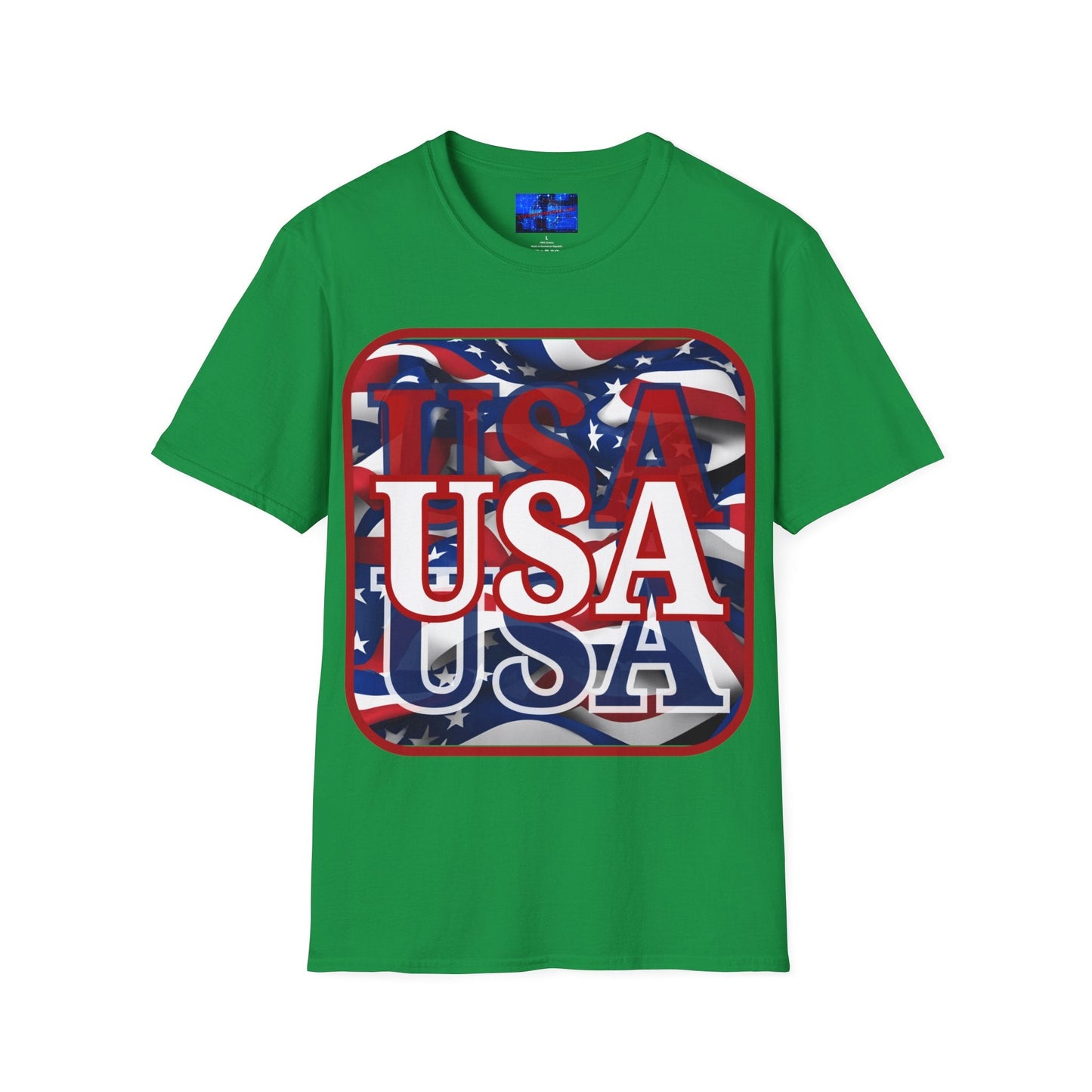 Red WHITE and Blue USA Patriot DKcolors Unisex T-Shirt by cypherpunkgear – cypherpunkgear.com | Cypherpunk Merch