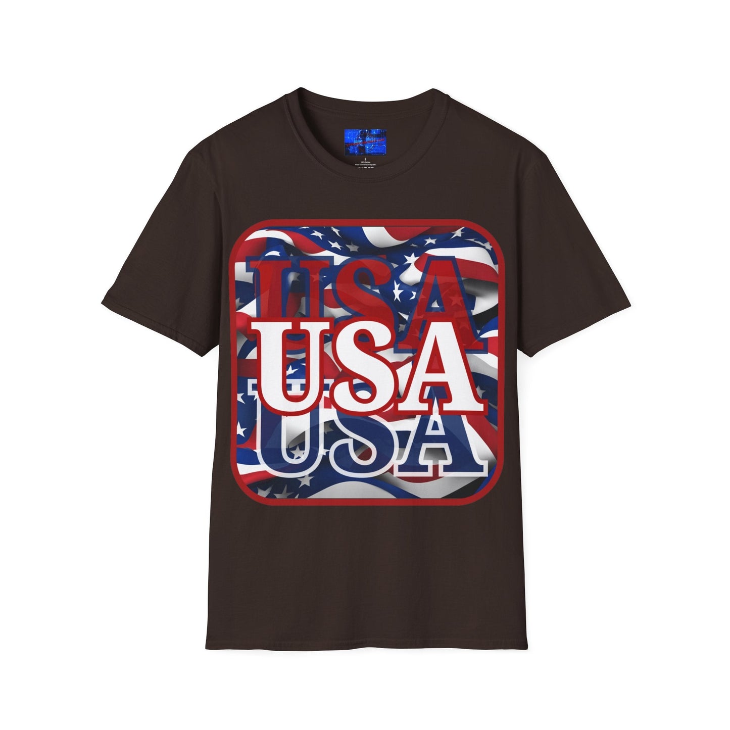 Red WHITE and Blue USA Patriot DKcolors Unisex T-Shirt by cypherpunkgear – cypherpunkgear.com | Cypherpunk Merch