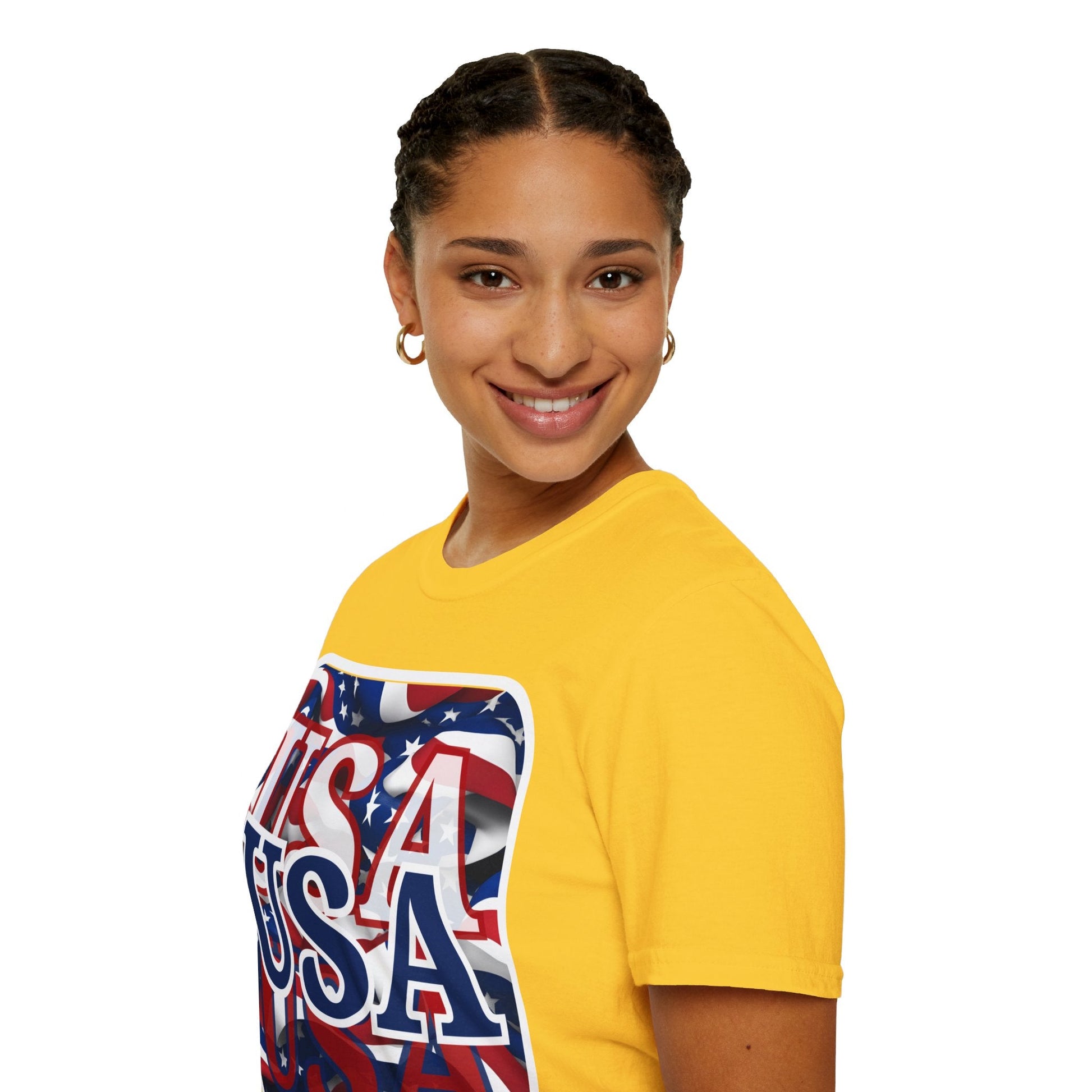 Red White and BLUE USA Patriot LTcolors Unisex T-Shirt by cypherpunkgear – cypherpunkgear.com | Cypherpunk Merch