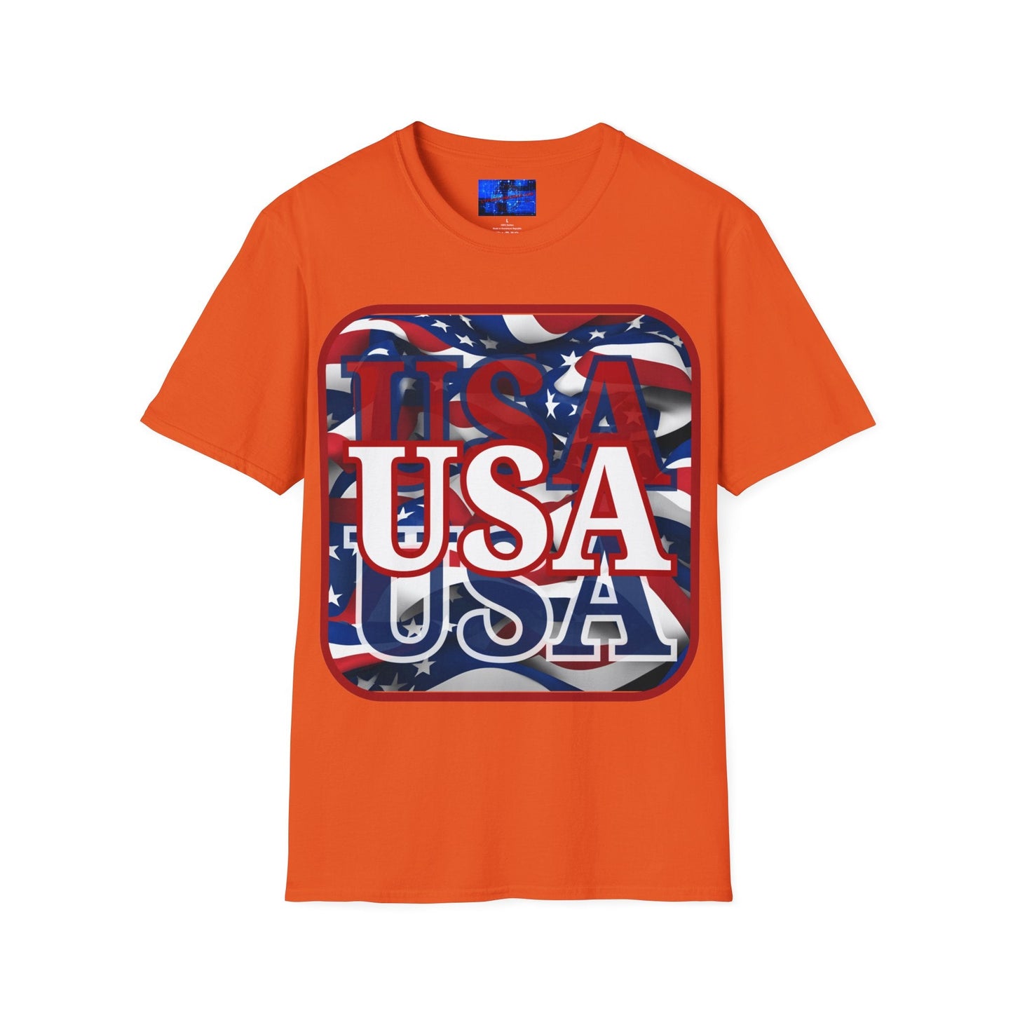 Red WHITE and Blue USA Patriot LTcolors Unisex T-Shirt by cypherpunkgear – cypherpunkgear.com | Cypherpunk Merch