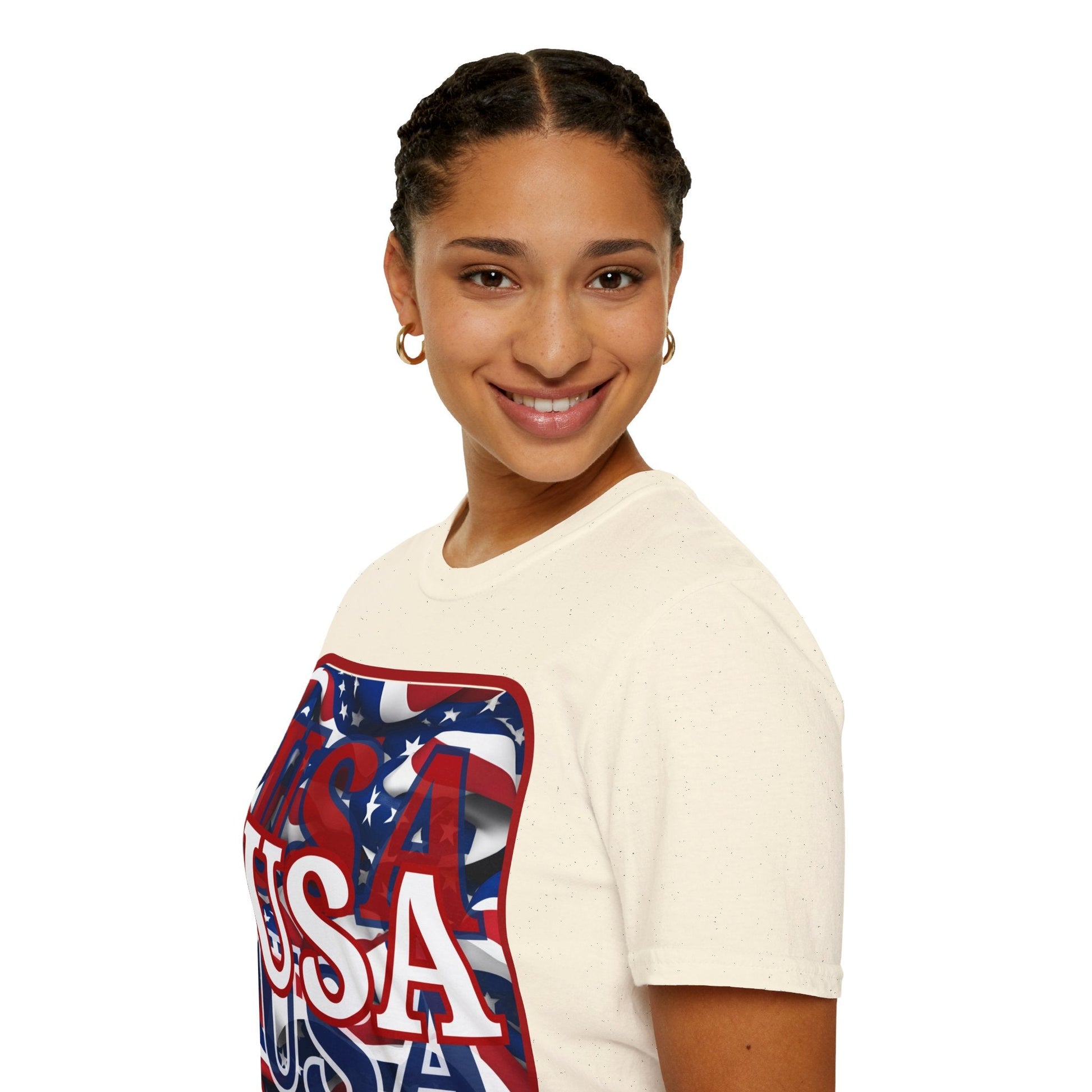 Red WHITE and Blue USA Patriot LTcolors Unisex T-Shirt by cypherpunkgear – cypherpunkgear.com | Cypherpunk Merch