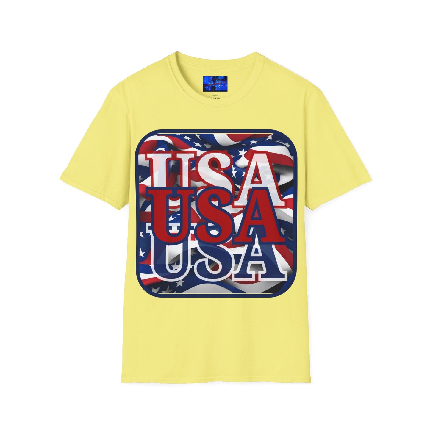 RED White and Blue USA Patriot LTcolors Unisex T-Shirt by cypherpunkgear – cypherpunkgear.com | Cypherpunk Merch
