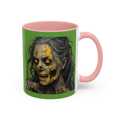 Rose Rottingham Has Risen Accent Mug by cypherpunkgear – cypherpunkgear.com | Cypherpunk Merch