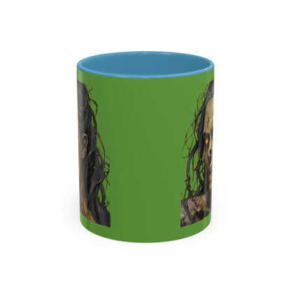Rose Rottingham Has Risen Accent Mug by cypherpunkgear – cypherpunkgear.com | Cypherpunk Merch