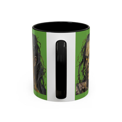 Rose Rottingham Has Risen Accent Mug by cypherpunkgear – cypherpunkgear.com | Cypherpunk Merch
