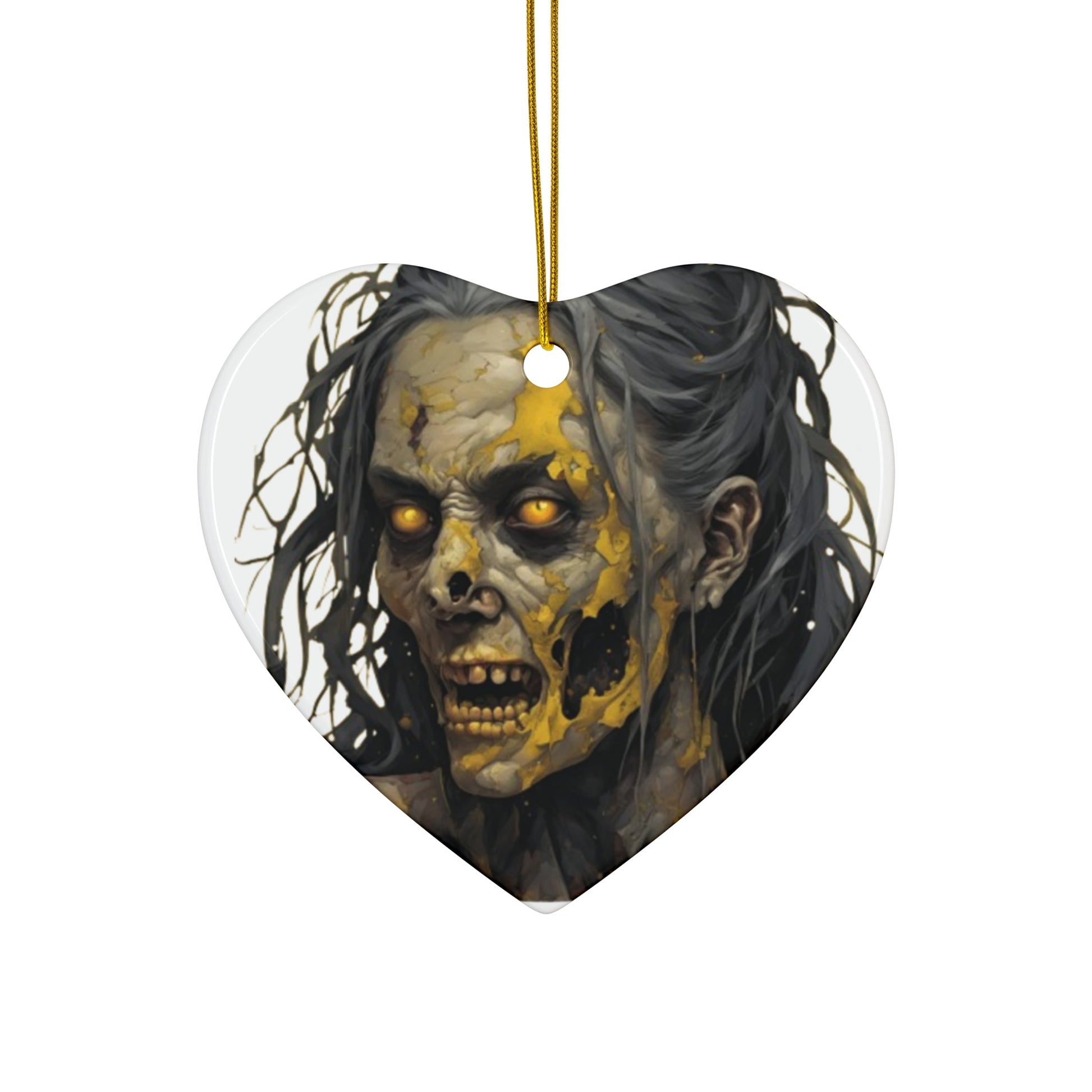 Rose Rottingham Has Risen Ceramic Heart Ornament by cypherpunkgear – cypherpunkgear.com | Cypherpunk Merch