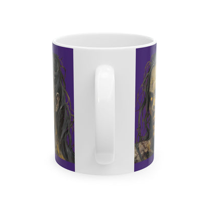 Rose Rottingham Has Risen Purple Mug by cypherpunkgear – cypherpunkgear.com | Cypherpunk Merch