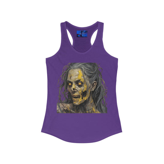 Rose Rottingham Has Risen Women's Racerback Tank Top by cypherpunkgear – cypherpunkgear.com | Cypherpunk Merch