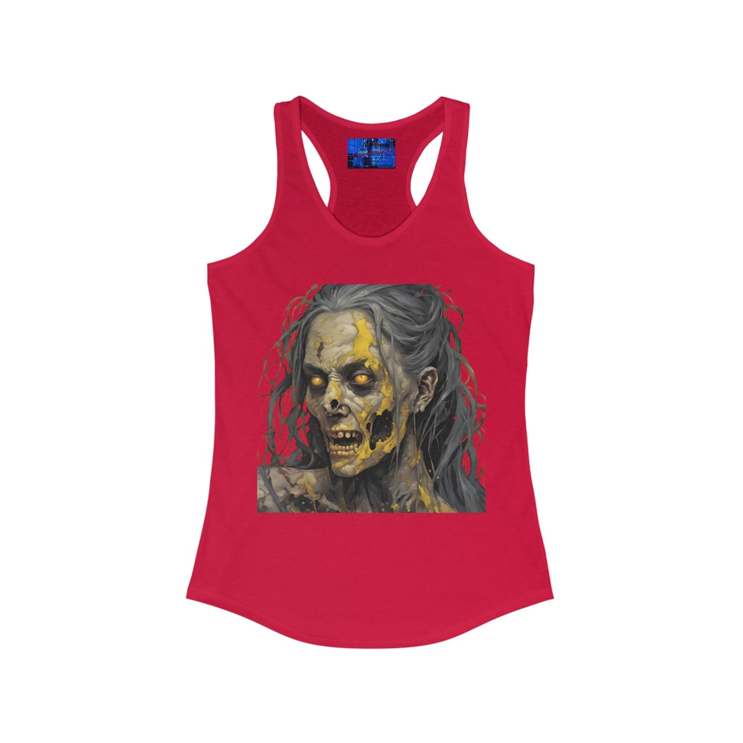 Rose Rottingham Has Risen Women's Racerback Tank Top by cypherpunkgear – cypherpunkgear.com | Cypherpunk Merch