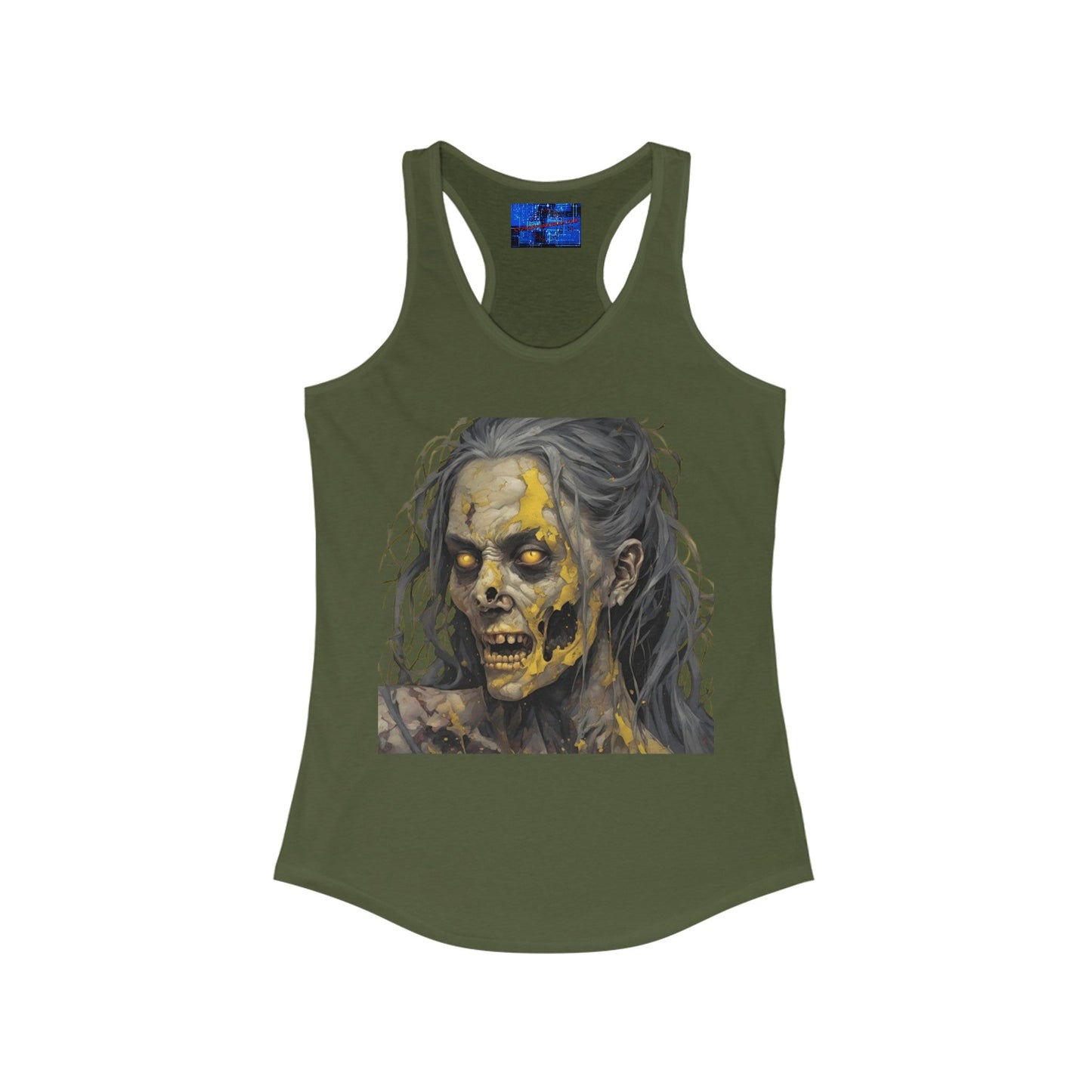 Rose Rottingham Has Risen Women's Racerback Tank Top by cypherpunkgear – cypherpunkgear.com | Cypherpunk Merch