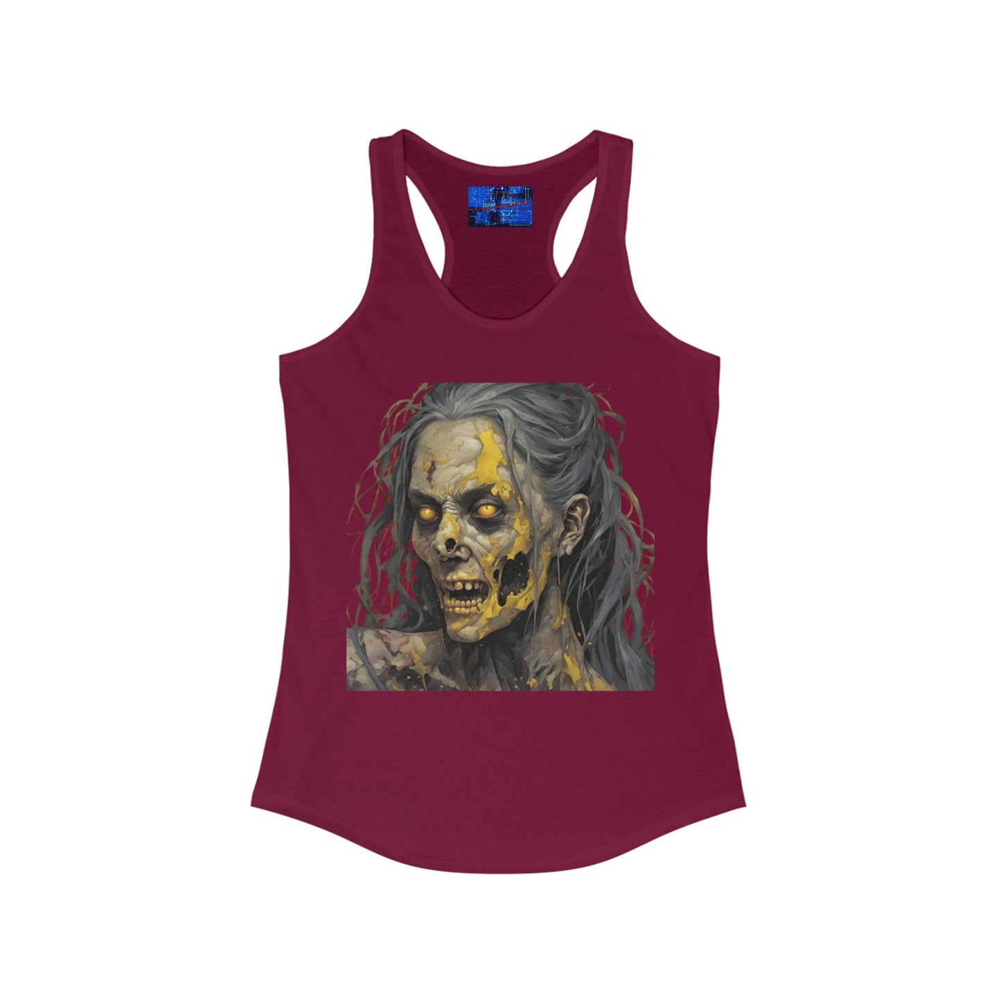 Rose Rottingham Has Risen Women's Racerback Tank Top by cypherpunkgear – cypherpunkgear.com | Cypherpunk Merch