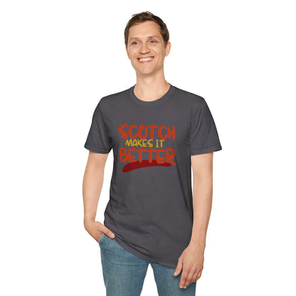 Scotch makes it better DKcolors Unisex T-Shirt by cypherpunkgear – cypherpunkgear.com | Cypherpunk Merch