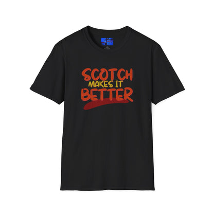 Scotch makes it better DKcolors Unisex T-Shirt by cypherpunkgear – cypherpunkgear.com | Cypherpunk Merch