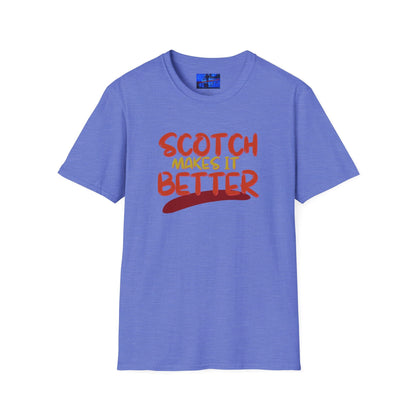 Scotch makes it better DKcolors Unisex T-Shirt by cypherpunkgear – cypherpunkgear.com | Cypherpunk Merch