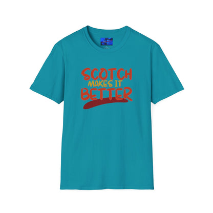Scotch makes it better DKcolors Unisex T-Shirt by cypherpunkgear – cypherpunkgear.com | Cypherpunk Merch