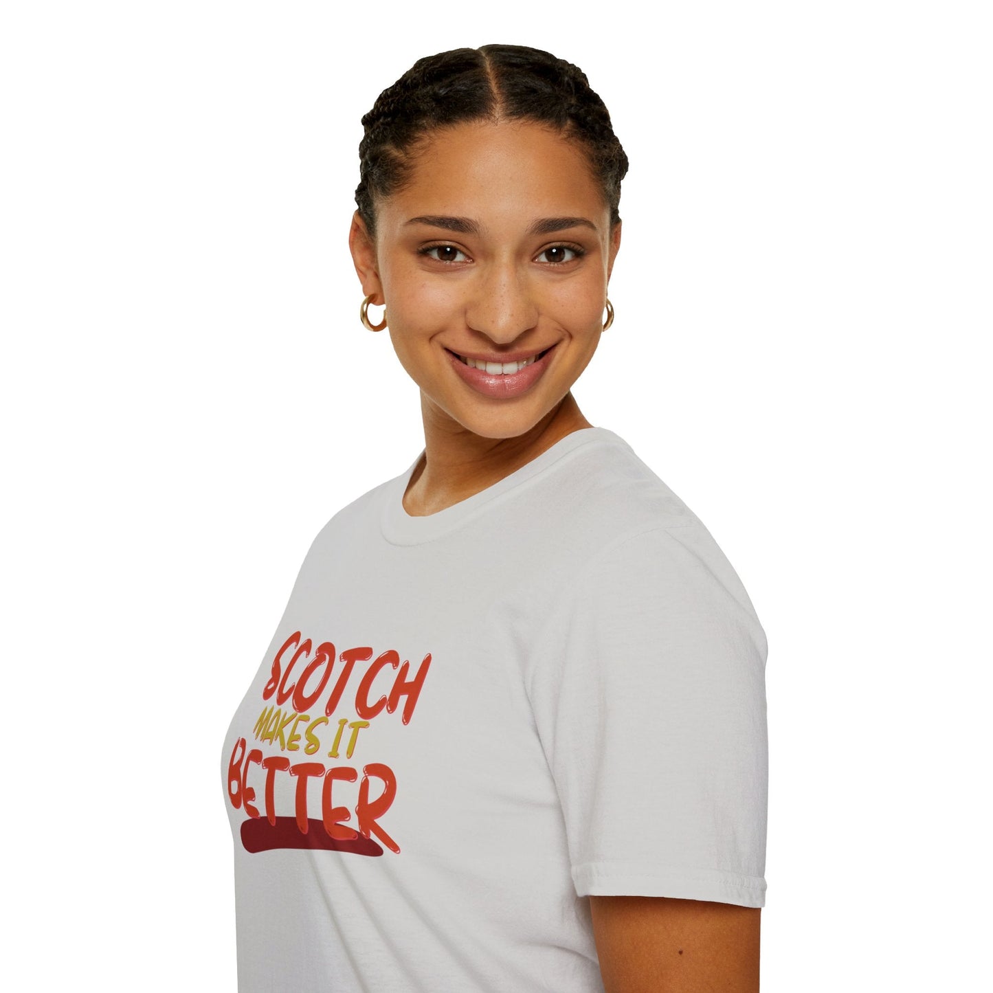 Scotch makes it better LTcolors Unisex T-Shirt by cypherpunkgear – cypherpunkgear.com | Cypherpunk Merch