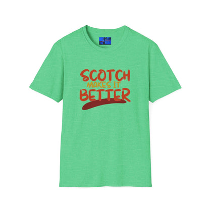 Scotch makes it better LTcolors Unisex T-Shirt by cypherpunkgear – cypherpunkgear.com | Cypherpunk Merch