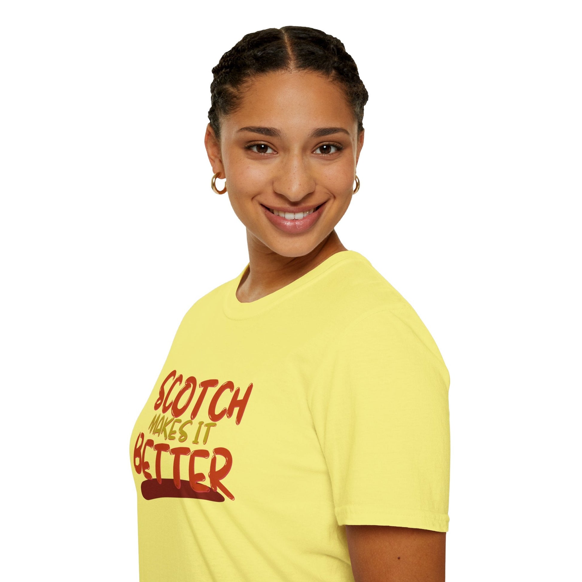 Scotch makes it better LTcolors Unisex T-Shirt by cypherpunkgear – cypherpunkgear.com | Cypherpunk Merch