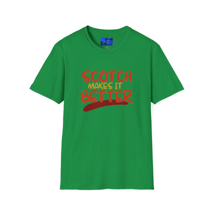 Scotch makes it better LTcolors Unisex T-Shirt by cypherpunkgear – cypherpunkgear.com | Cypherpunk Merch