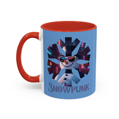 Snowpunk Accent Mug by cypherpunkgear – cypherpunkgear.com | Cypherpunk Merch
