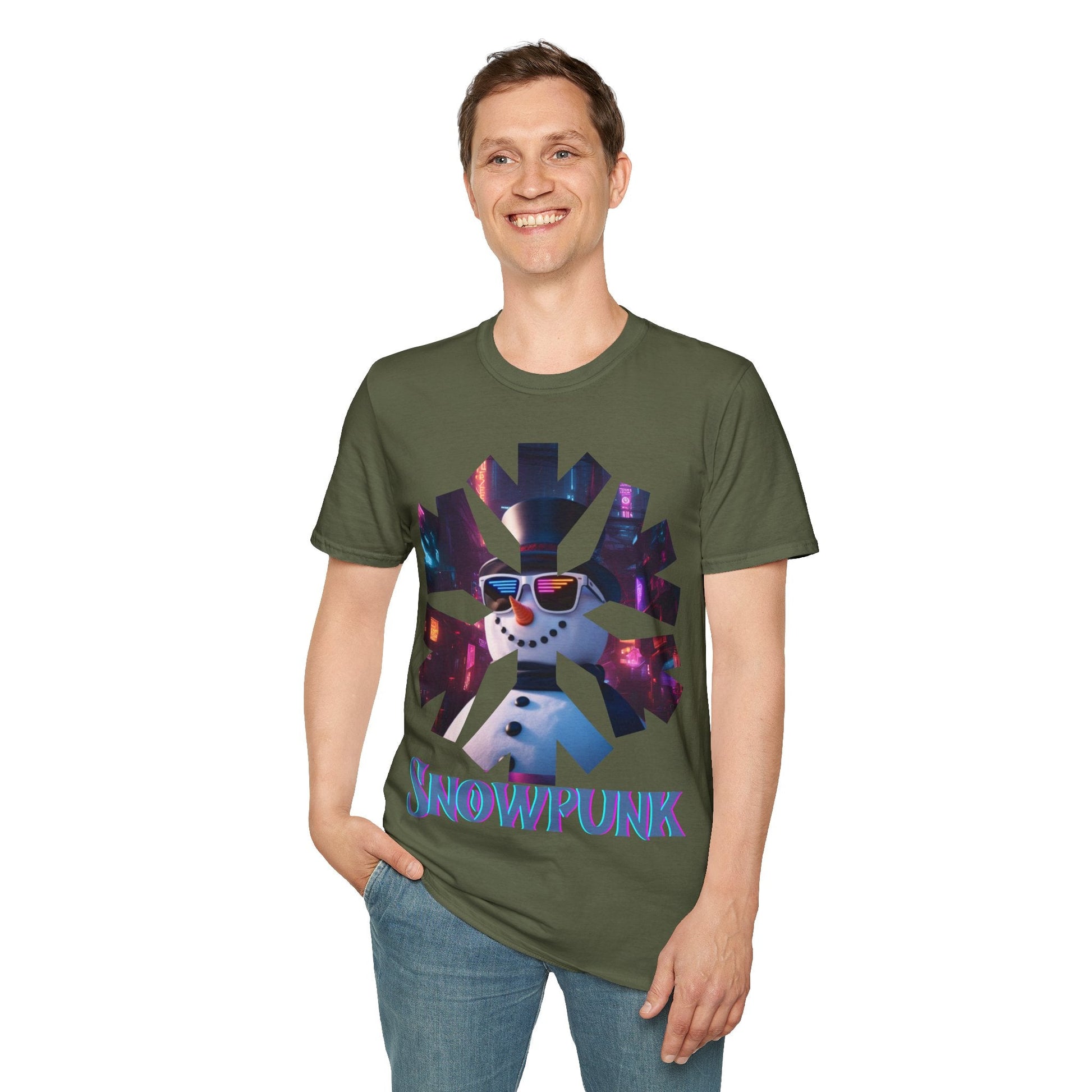 Snowpunk DKcolors Unisex T-Shirt by cypherpunkgear – cypherpunkgear.com | Cypherpunk Merch