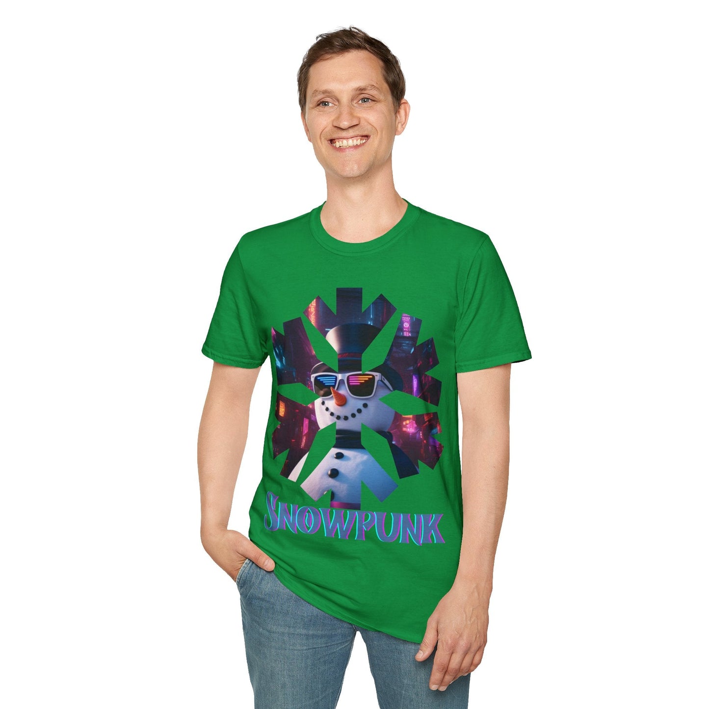 Snowpunk DKcolors Unisex T-Shirt by cypherpunkgear – cypherpunkgear.com | Cypherpunk Merch