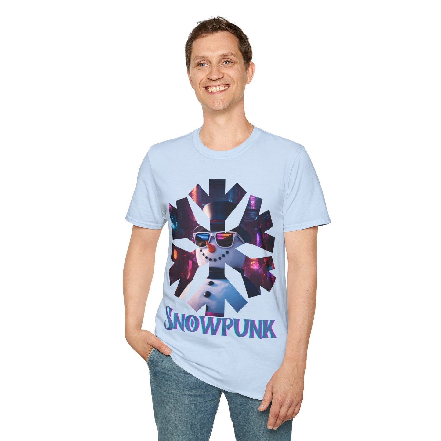 Snowpunk LTcolors Unisex T-Shirt by cypherpunkgear – cypherpunkgear.com | Cypherpunk Merch