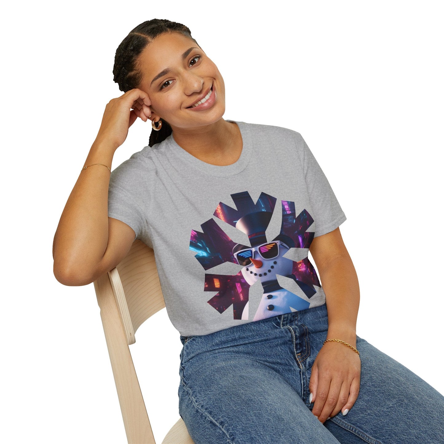 Snowpunk LTcolors Unisex T-Shirt by cypherpunkgear – cypherpunkgear.com | Cypherpunk Merch