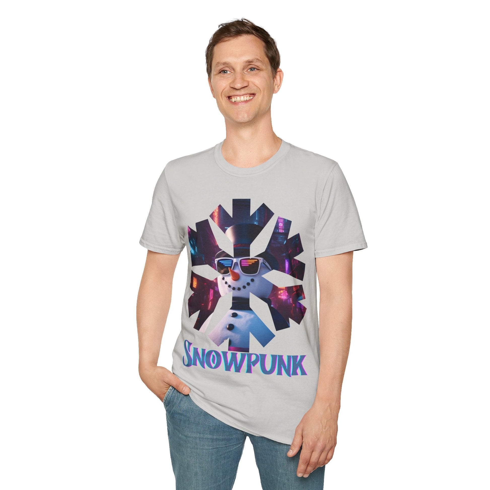 Snowpunk LTcolors Unisex T-Shirt by cypherpunkgear – cypherpunkgear.com | Cypherpunk Merch