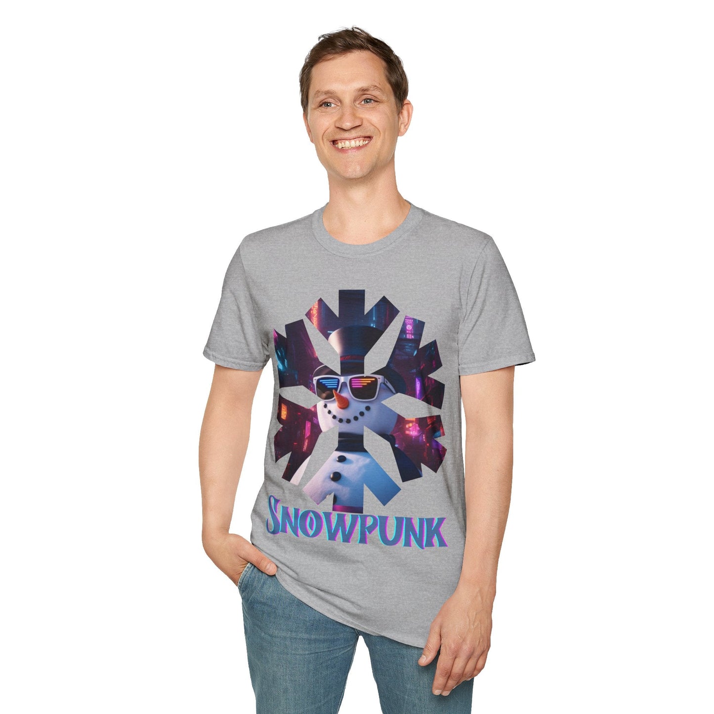 Snowpunk LTcolors Unisex T-Shirt by cypherpunkgear – cypherpunkgear.com | Cypherpunk Merch