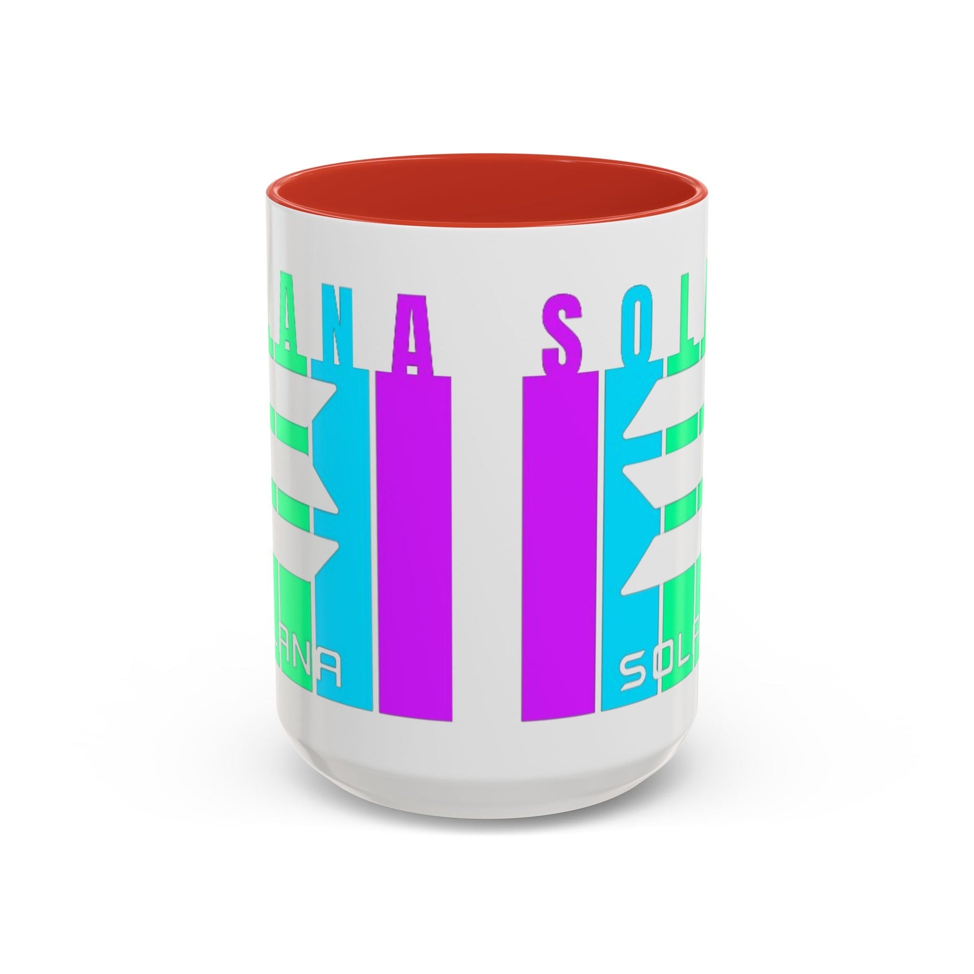 Solana (SOL) Accent Mug by cypherpunkgear – cypherpunkgear.com | Cypherpunk Merch