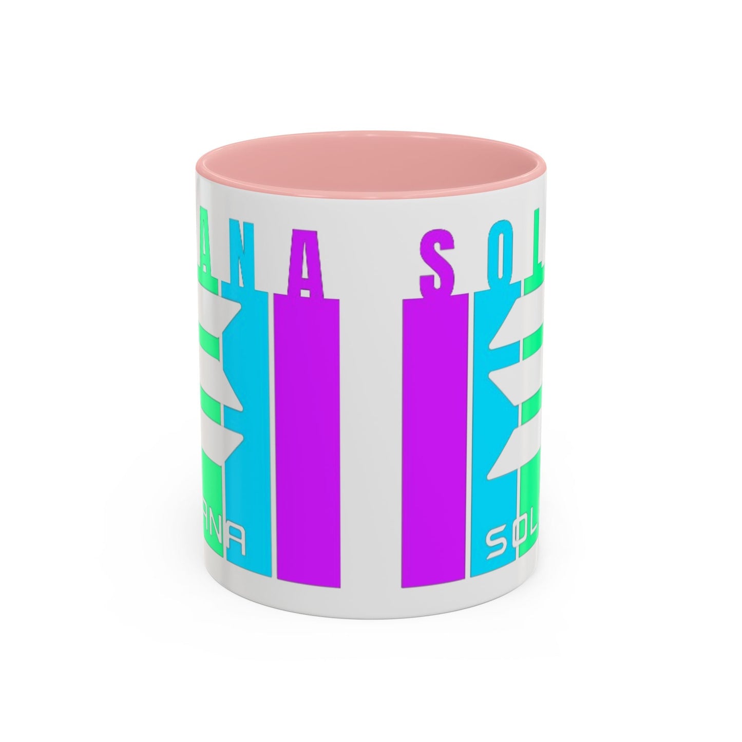 Solana (SOL) Accent Mug by cypherpunkgear – cypherpunkgear.com | Cypherpunk Merch