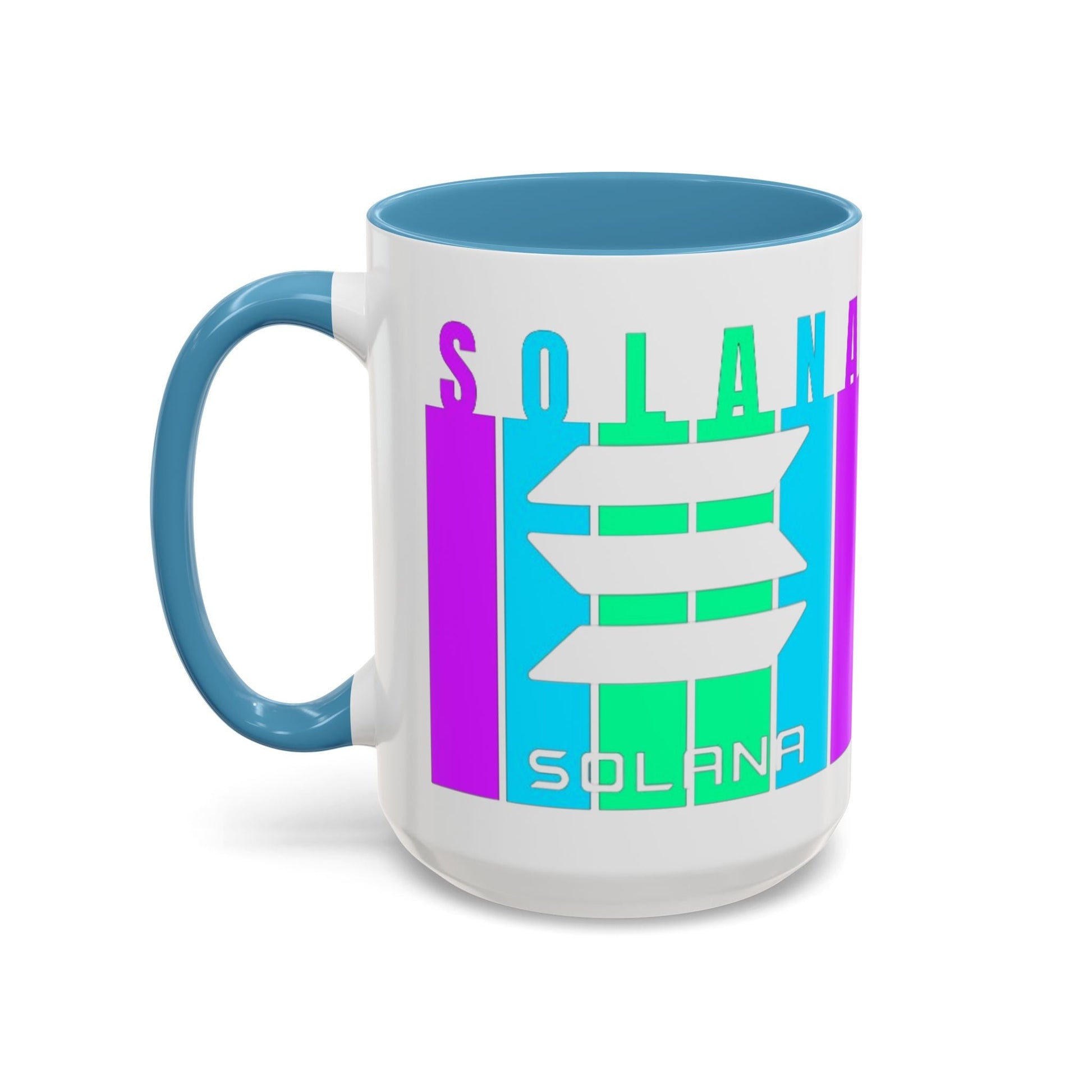 Solana (SOL) Accent Mug by cypherpunkgear – cypherpunkgear.com | Cypherpunk Merch
