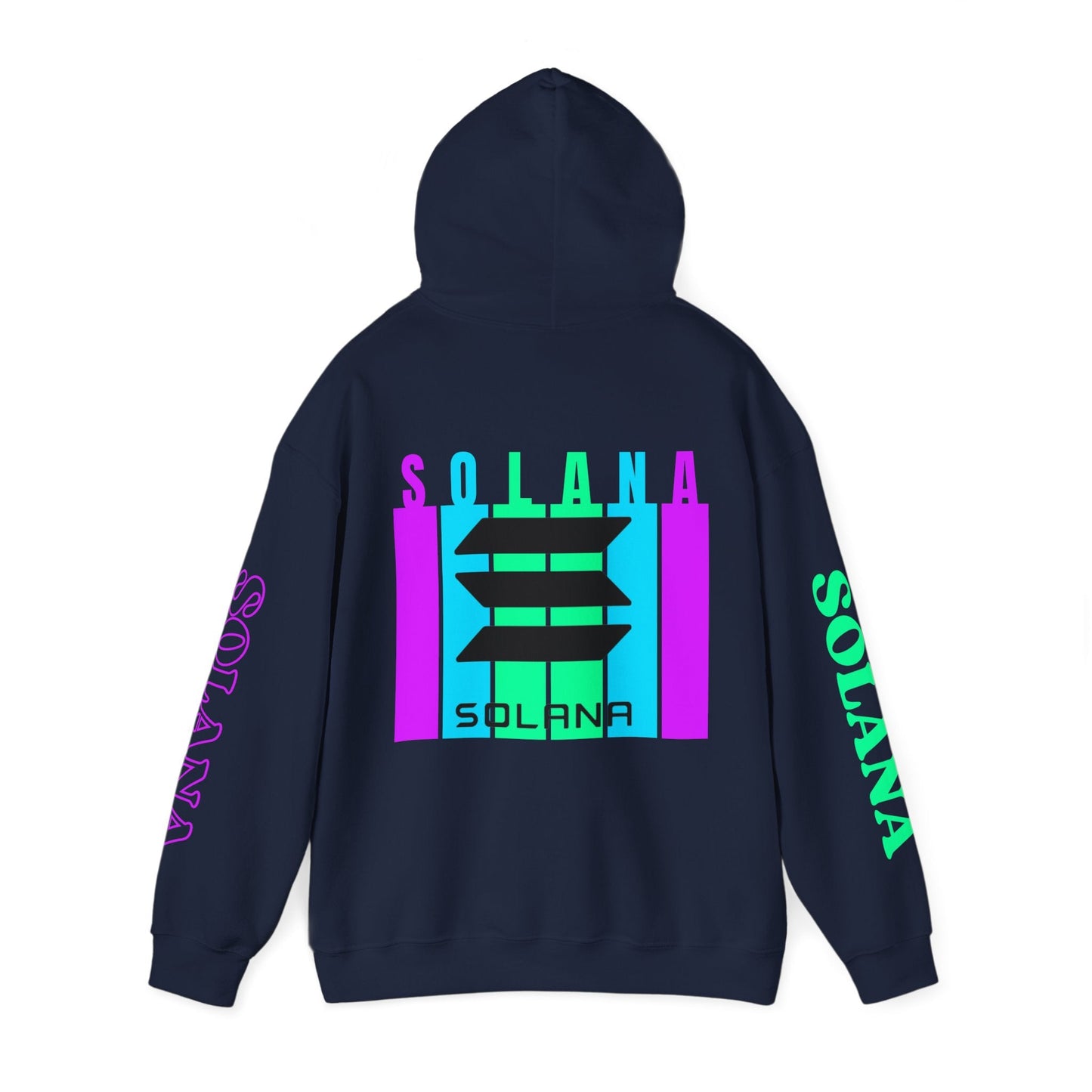 Solana (SOL) Freedom Hoodie Unisex Heavy Blend™ Hooded Sweatshirt by cypherpunkgear – cypherpunkgear.com | Cypherpunk Merch