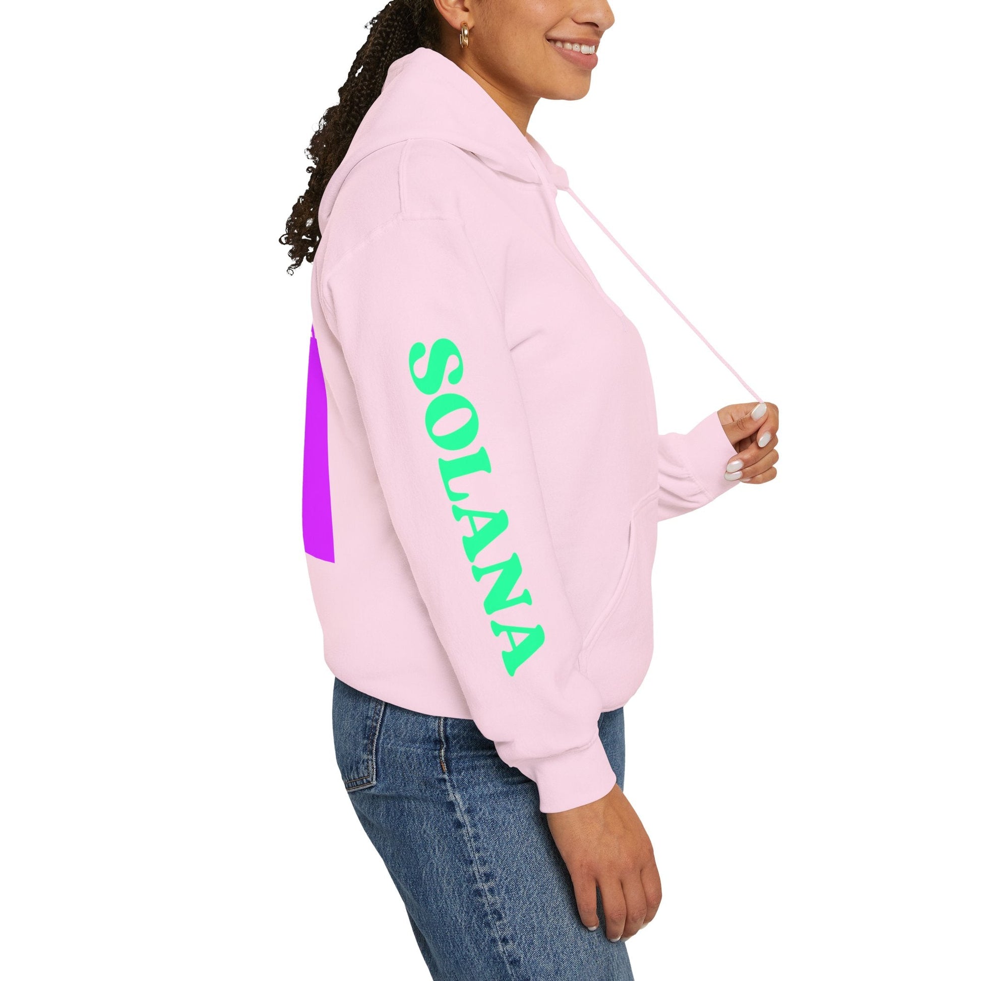 Solana (SOL) Freedom Hoodie Unisex Heavy Blend™ Hooded Sweatshirt by cypherpunkgear – cypherpunkgear.com | Cypherpunk Merch