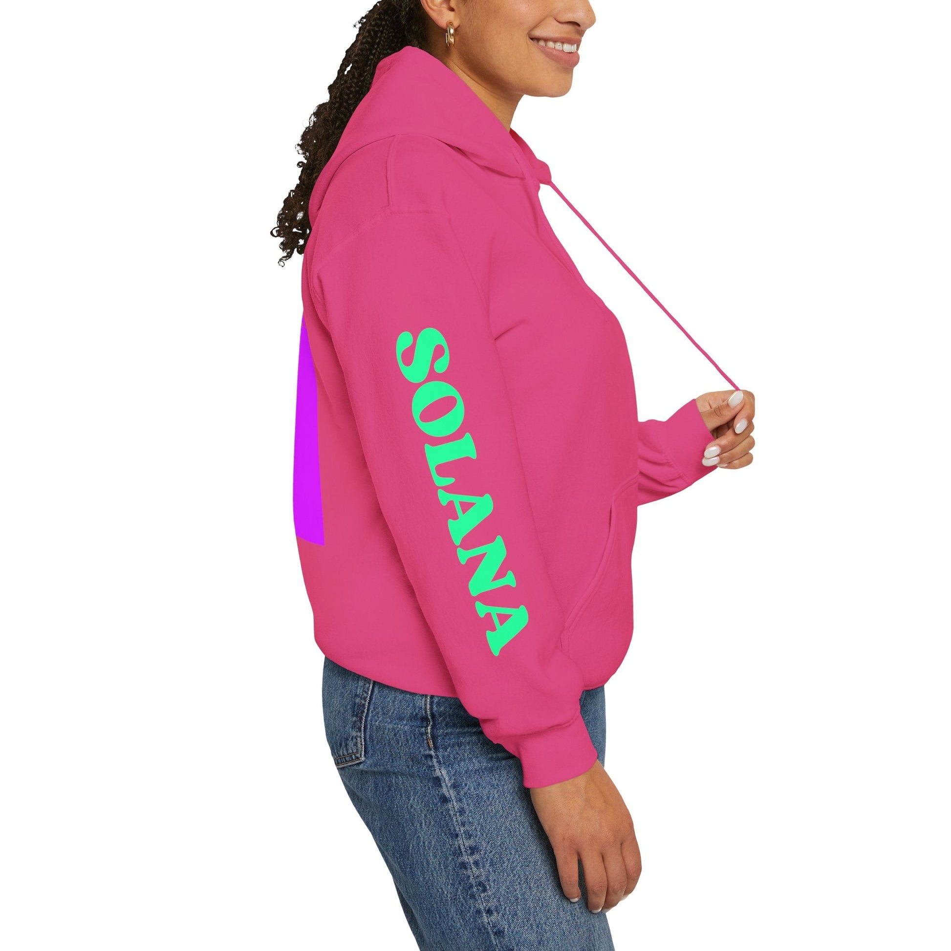 Solana (SOL) Freedom Hoodie Unisex Heavy Blend™ Hooded Sweatshirt by cypherpunkgear – cypherpunkgear.com | Cypherpunk Merch