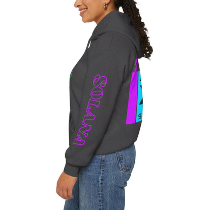 Solana (SOL) Freedom Hoodie Unisex Heavy Blend™ Hooded Sweatshirt by cypherpunkgear – cypherpunkgear.com | Cypherpunk Merch