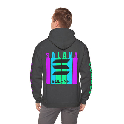 Solana (SOL) Freedom Hoodie Unisex Heavy Blend™ Hooded Sweatshirt by cypherpunkgear – cypherpunkgear.com | Cypherpunk Merch