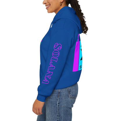 Solana (SOL) Freedom Hoodie Unisex Heavy Blend™ Hooded Sweatshirt by cypherpunkgear – cypherpunkgear.com | Cypherpunk Merch
