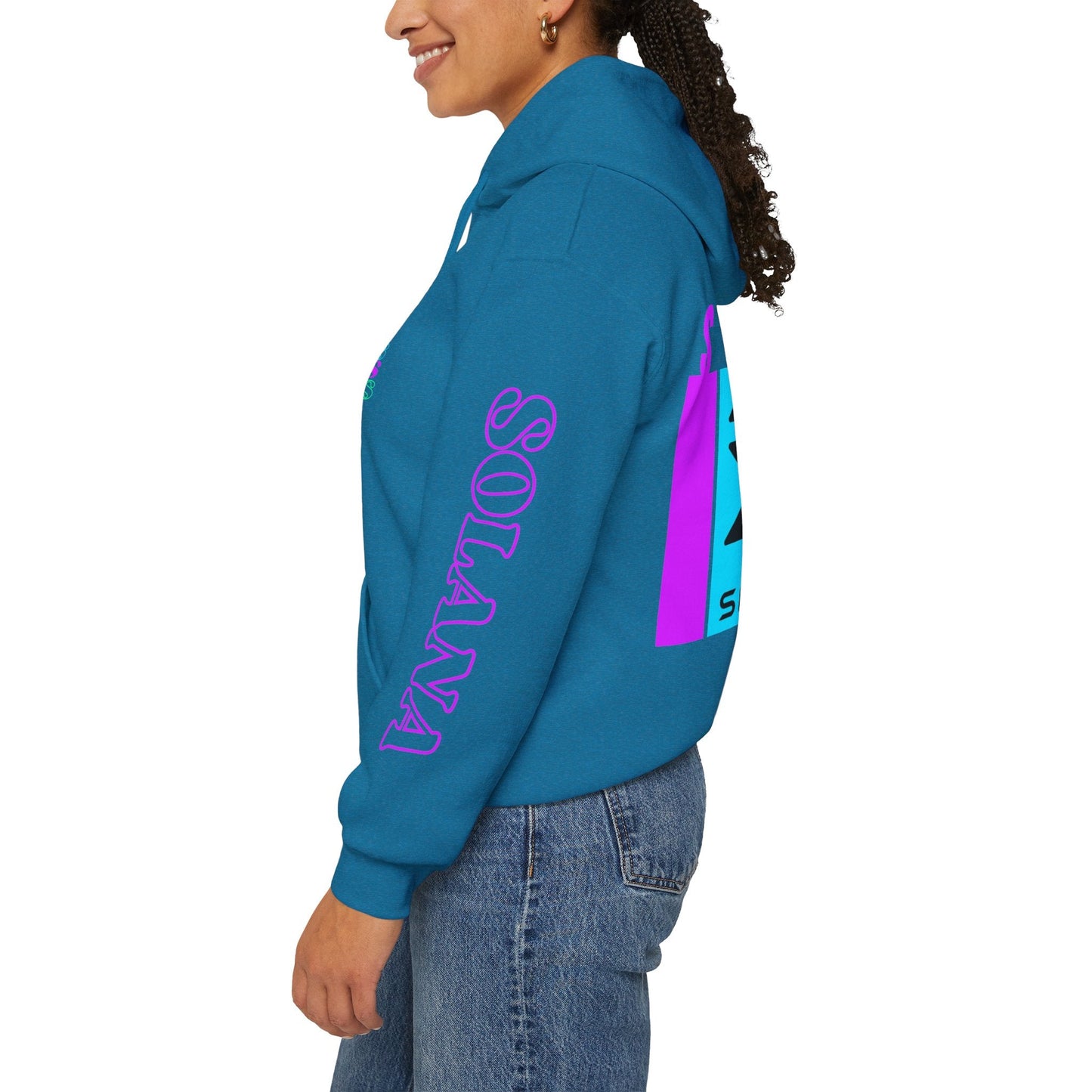 Solana (SOL) Freedom Hoodie Unisex Heavy Blend™ Hooded Sweatshirt by cypherpunkgear – cypherpunkgear.com | Cypherpunk Merch