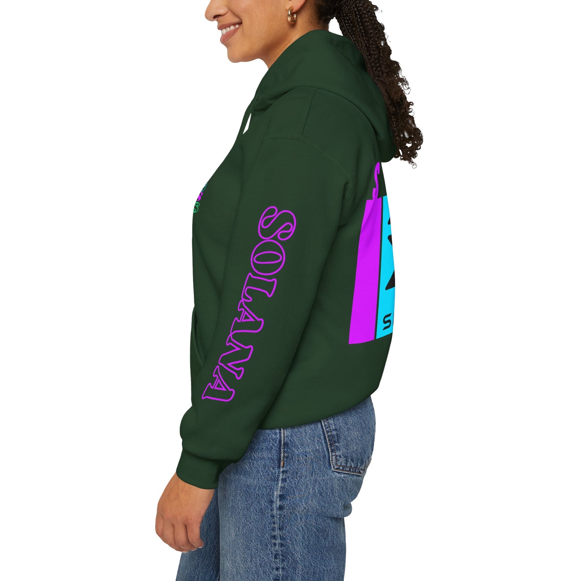 Solana (SOL) Freedom Hoodie Unisex Heavy Blend™ Hooded Sweatshirt by cypherpunkgear – cypherpunkgear.com | Cypherpunk Merch