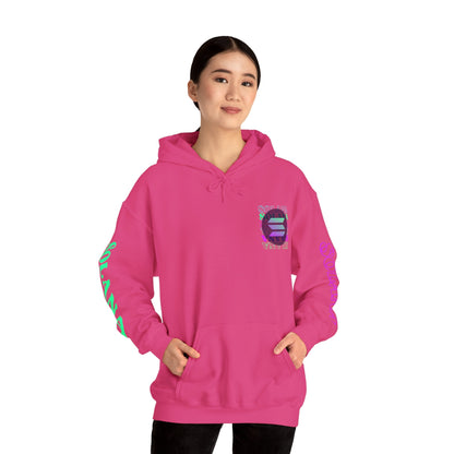 Solana (SOL) Freedom Hoodie Unisex Heavy Blend™ Hooded Sweatshirt by cypherpunkgear – cypherpunkgear.com | Cypherpunk Merch