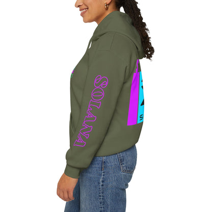 Solana (SOL) Freedom Hoodie Unisex Heavy Blend™ Hooded Sweatshirt by cypherpunkgear – cypherpunkgear.com | Cypherpunk Merch