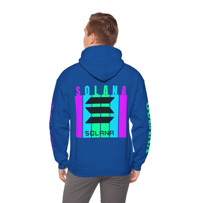 Solana (SOL) Freedom Hoodie Unisex Heavy Blend™ Hooded Sweatshirt by cypherpunkgear – cypherpunkgear.com | Cypherpunk Merch
