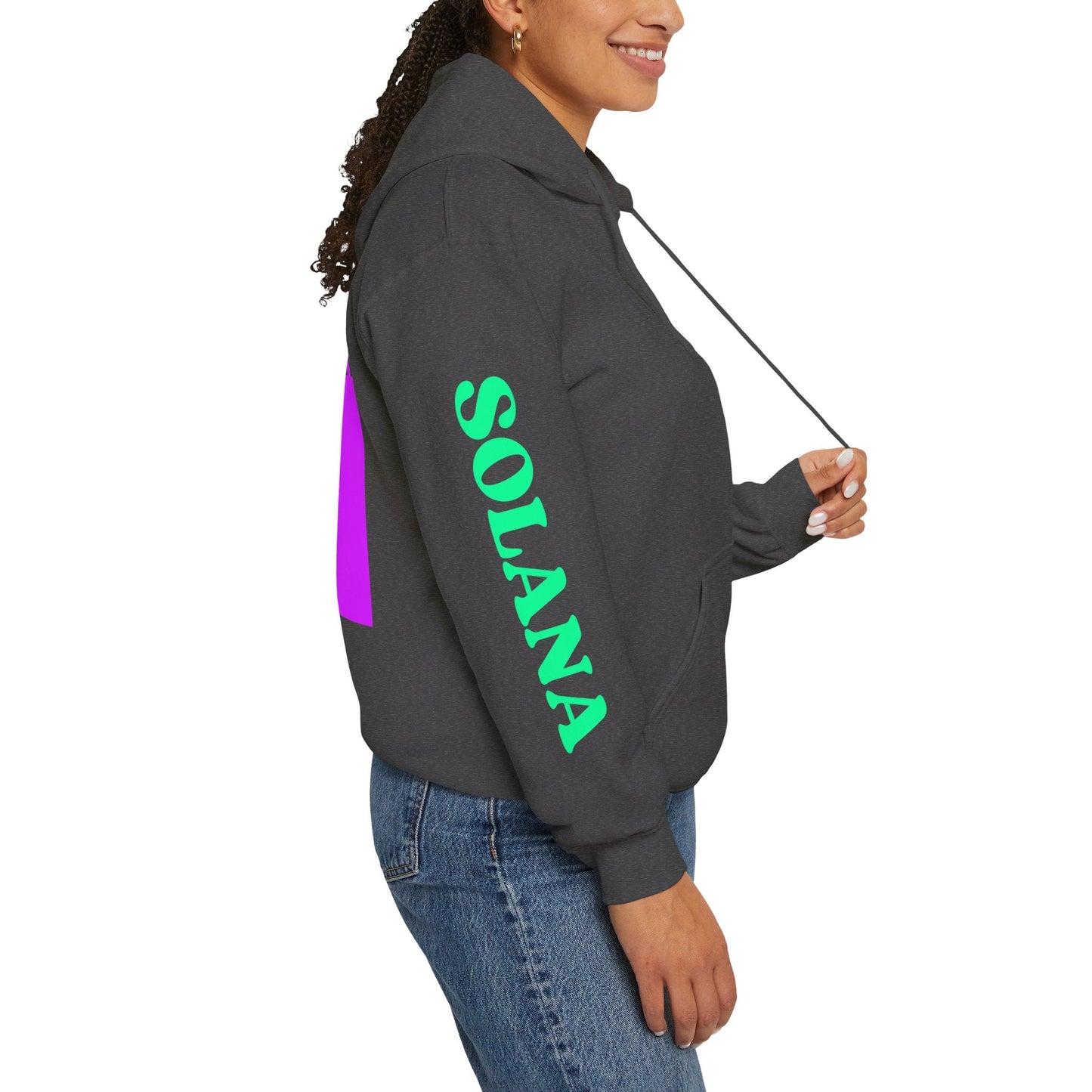 Solana (SOL) Freedom Hoodie Unisex Heavy Blend™ Hooded Sweatshirt by cypherpunkgear – cypherpunkgear.com | Cypherpunk Merch