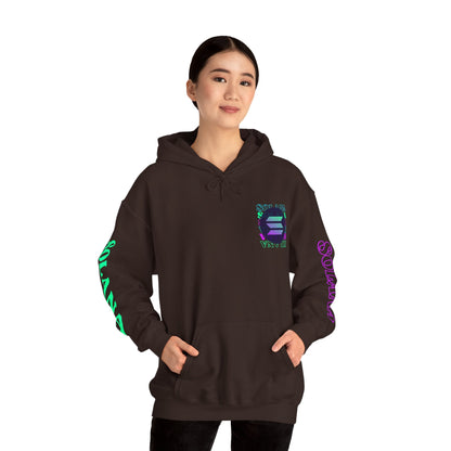 Solana (SOL) Freedom Hoodie Unisex Heavy Blend™ Hooded Sweatshirt by cypherpunkgear – cypherpunkgear.com | Cypherpunk Merch