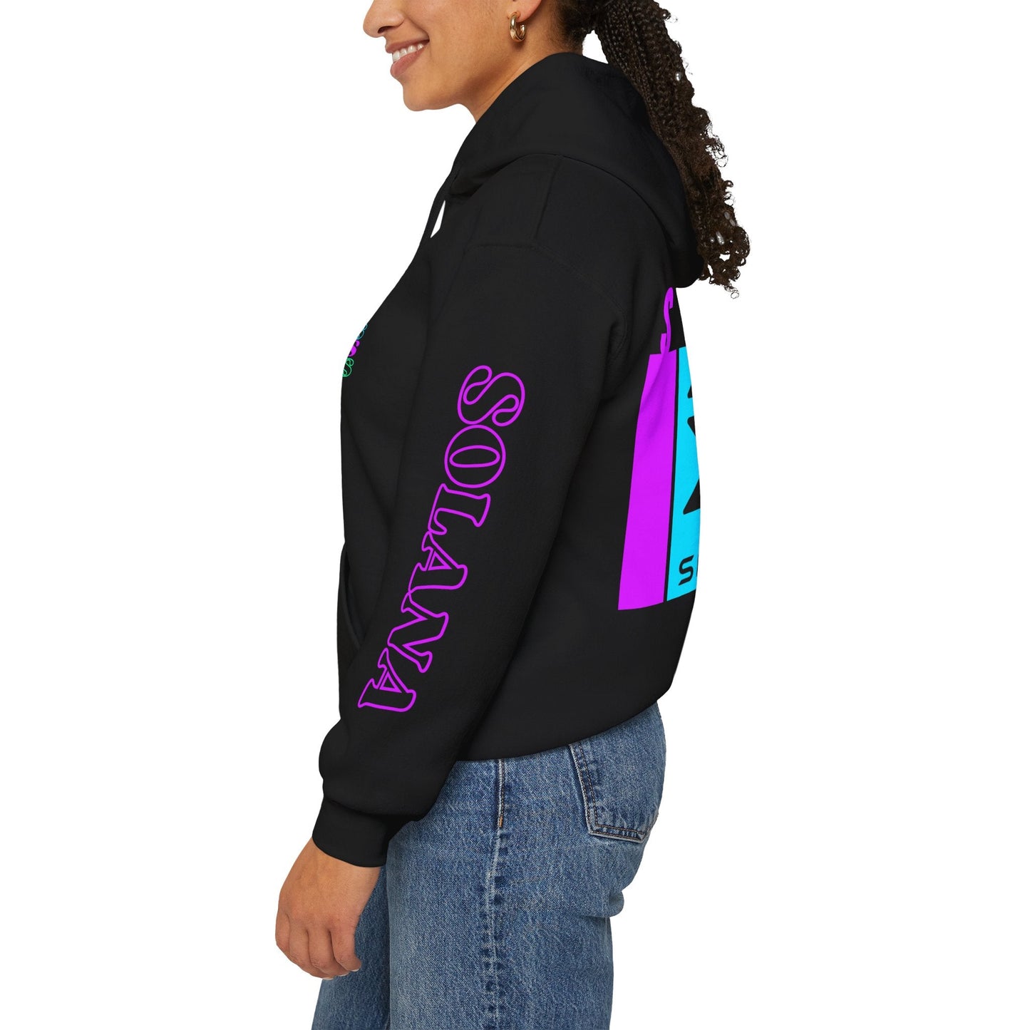 Solana (SOL) Freedom Hoodie Unisex Heavy Blend™ Hooded Sweatshirt by cypherpunkgear – cypherpunkgear.com | Cypherpunk Merch
