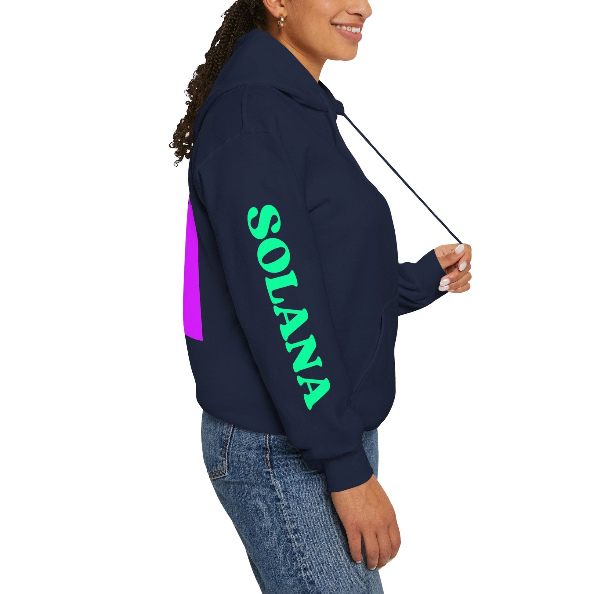 Solana (SOL) Freedom Hoodie Unisex Heavy Blend™ Hooded Sweatshirt by cypherpunkgear – cypherpunkgear.com | Cypherpunk Merch