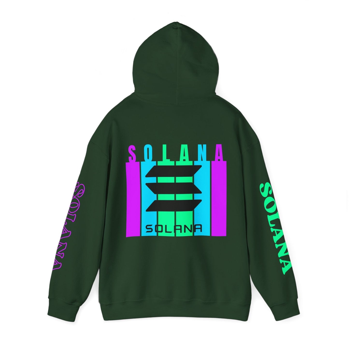 Solana (SOL) Freedom Hoodie Unisex Heavy Blend™ Hooded Sweatshirt by cypherpunkgear – cypherpunkgear.com | Cypherpunk Merch